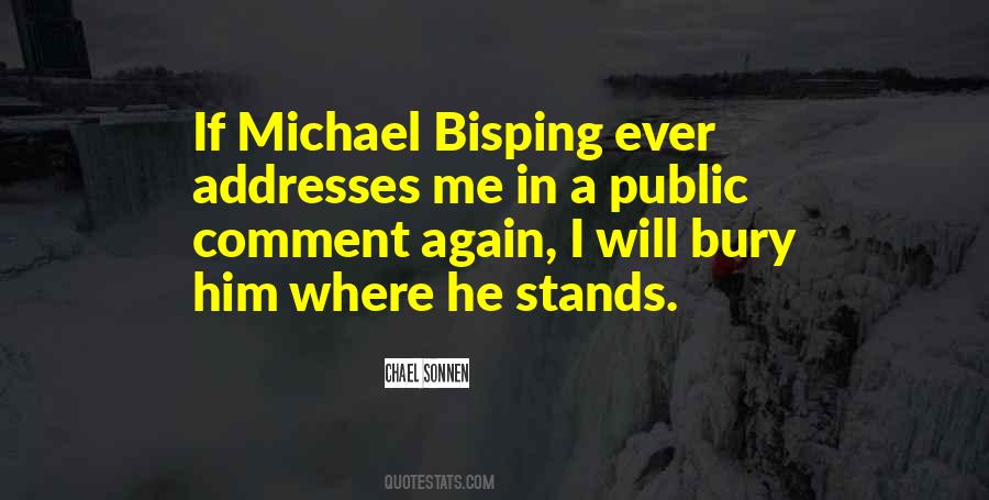 Bisping Quotes #211292
