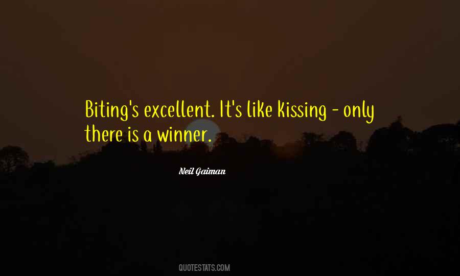 Biting's Quotes #1121052
