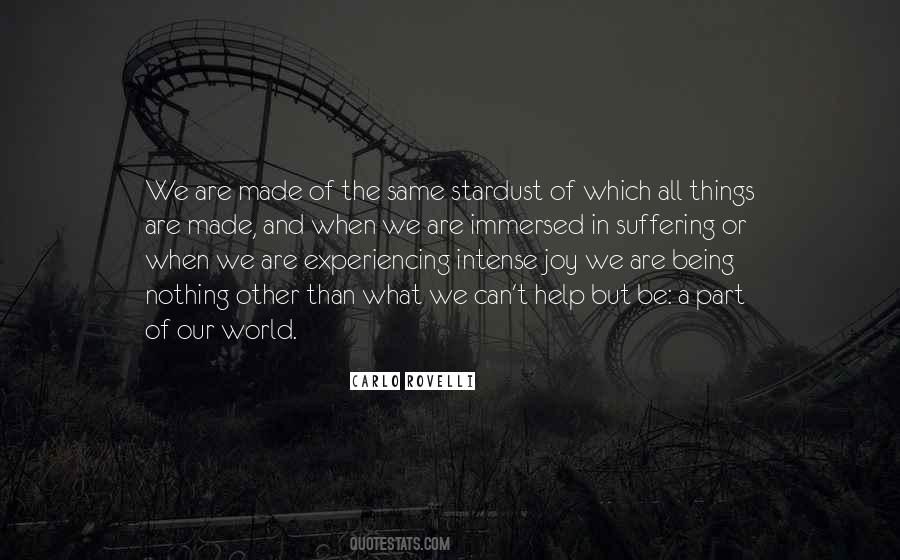 Quotes About Experiencing The World #1491422
