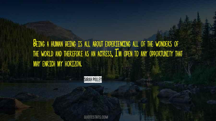 Quotes About Experiencing The World #84001