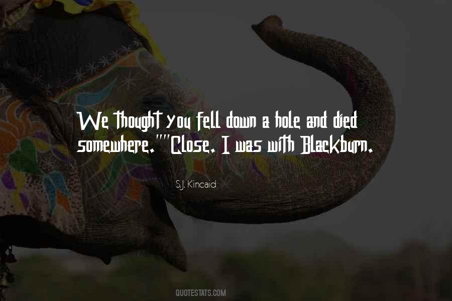 Blackburn's Quotes #293678