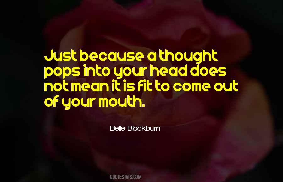 Blackburn's Quotes #395029