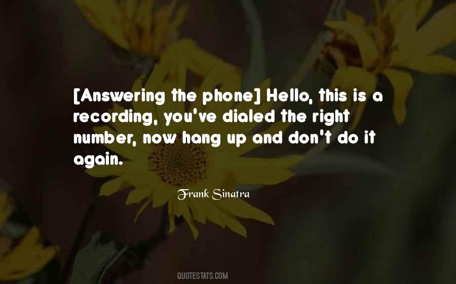 Quotes About Phone Numbers #311080