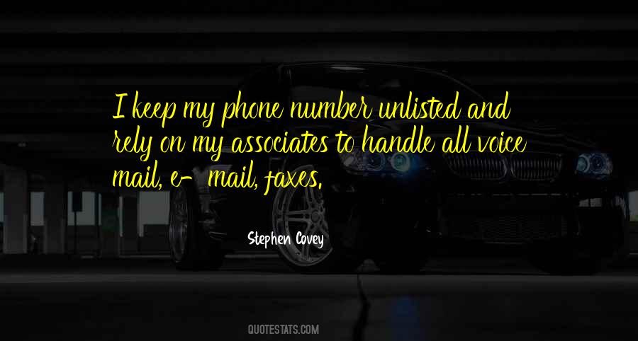 Quotes About Phone Numbers #412083