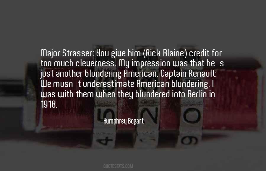 Blaine's Quotes #1126914