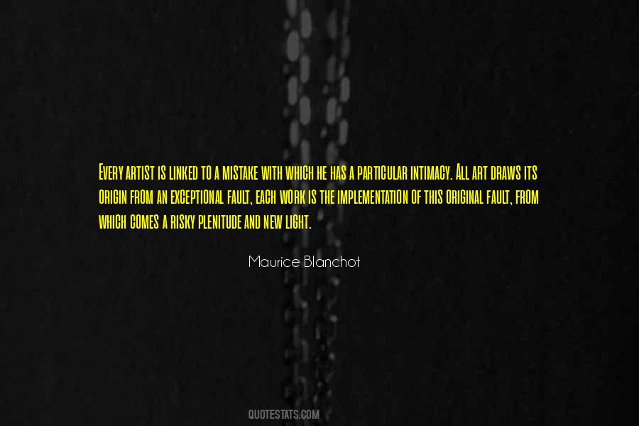 Blanchot's Quotes #1364793