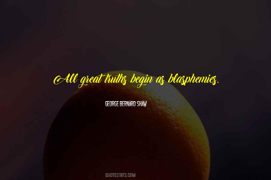 Blasphemies Quotes #1466565