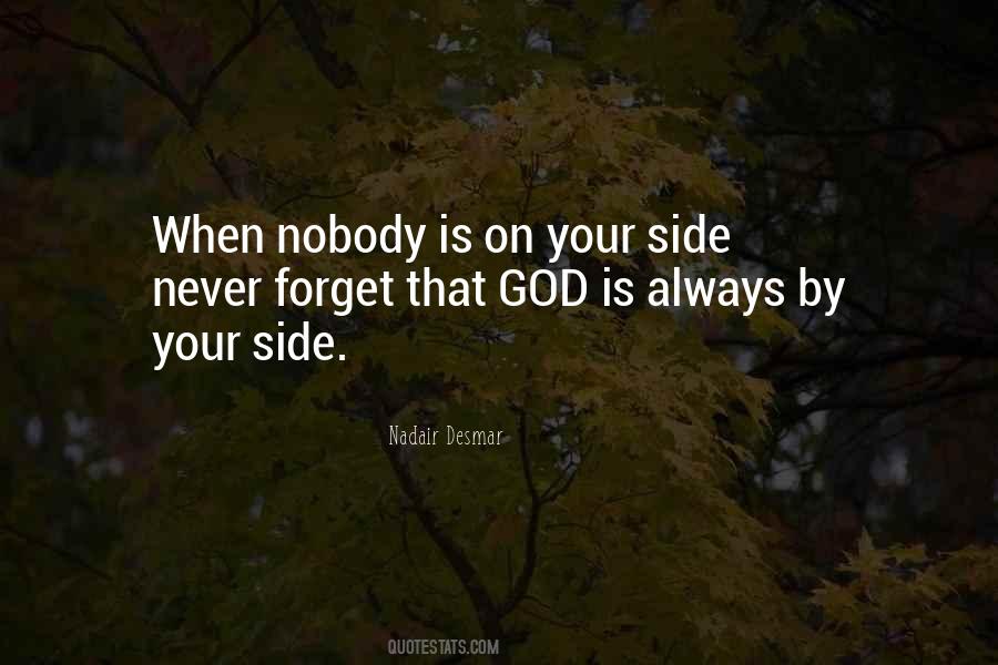 Quotes About God On Your Side #1483965