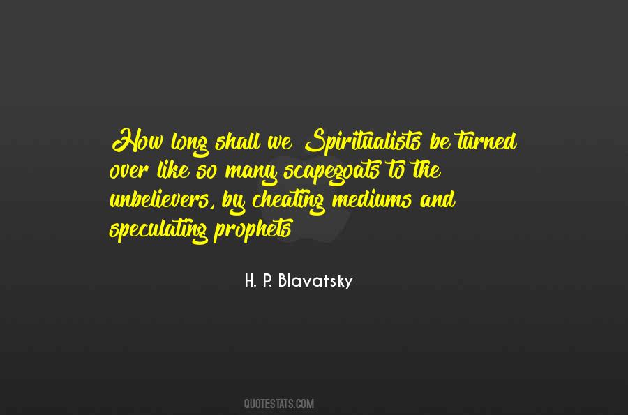 Blavatsky's Quotes #1370021