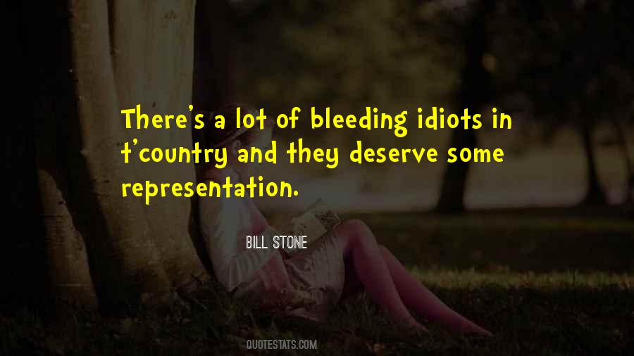 Bleeding's Quotes #1523995