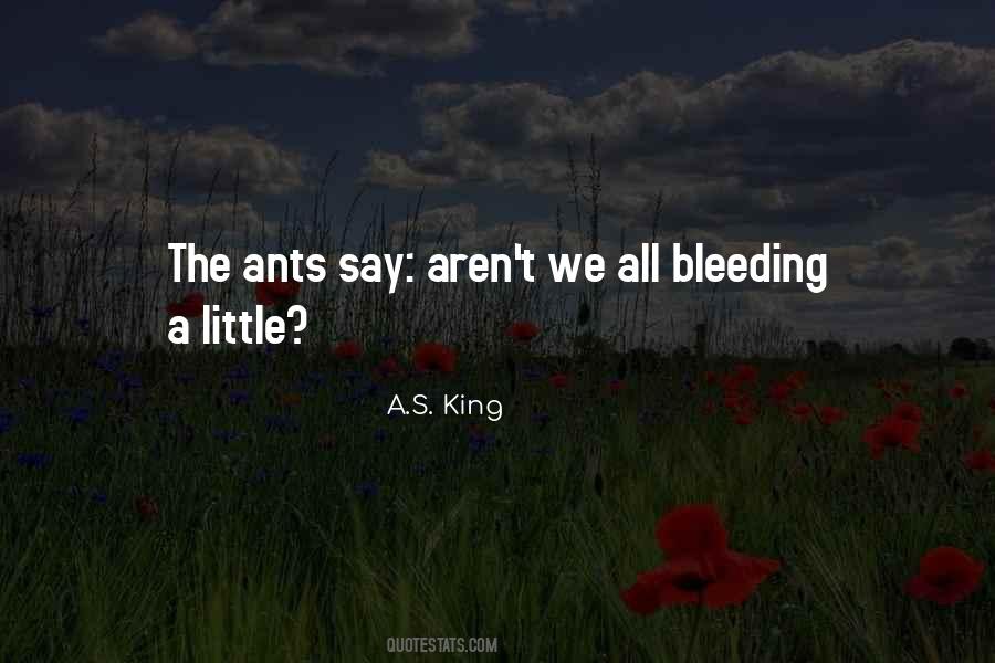 Bleeding's Quotes #329864