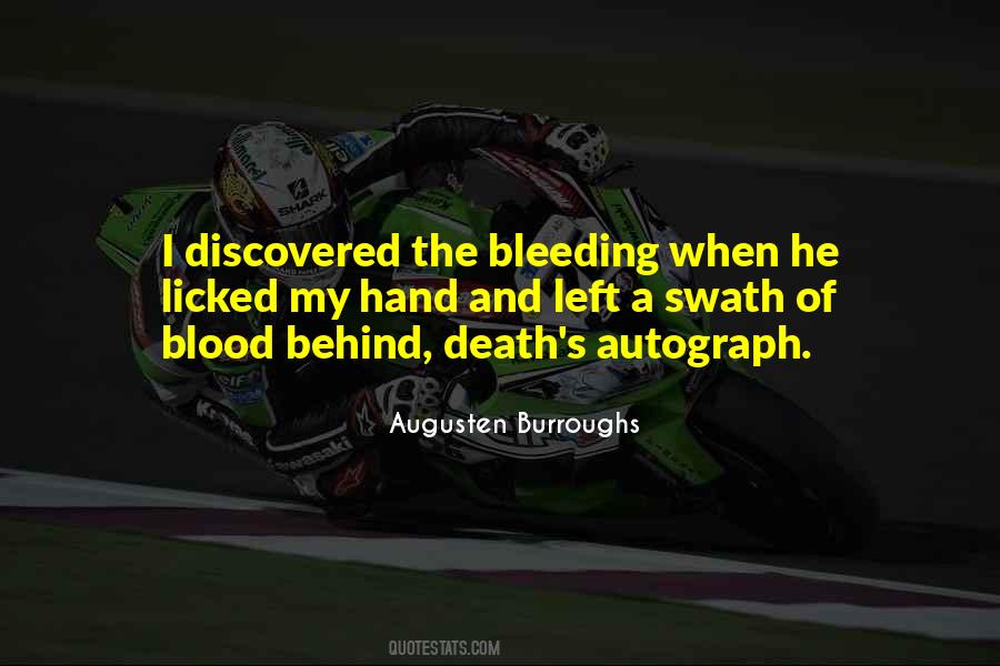 Bleeding's Quotes #663613