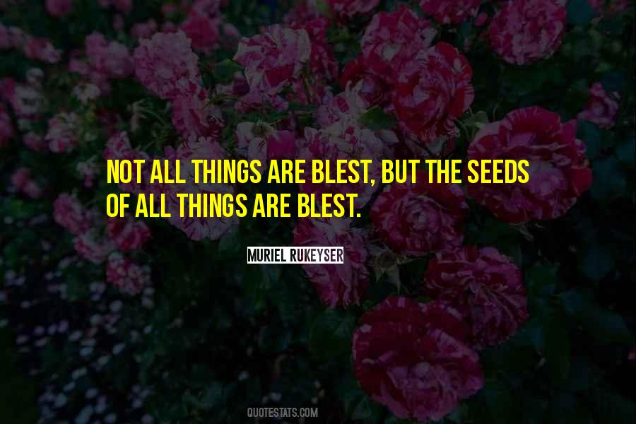 Blest Quotes #1122362