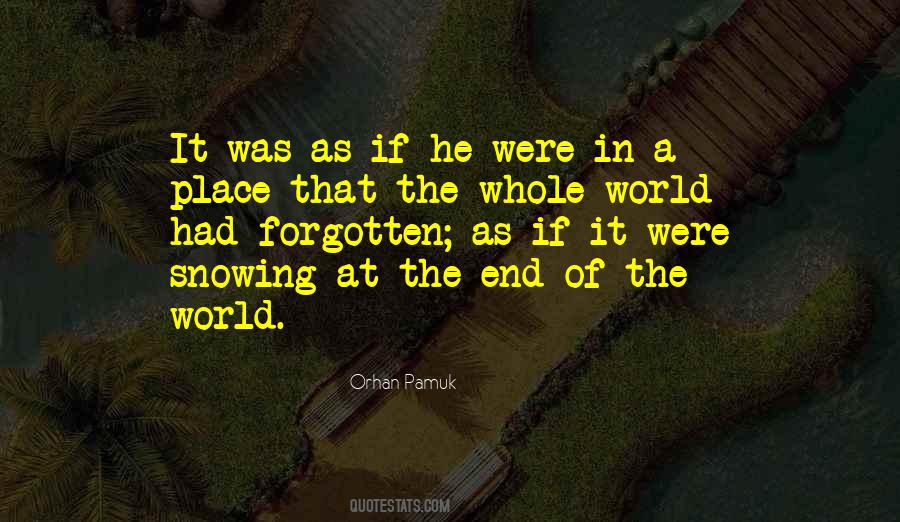 Quotes About The End Of The World #1159568
