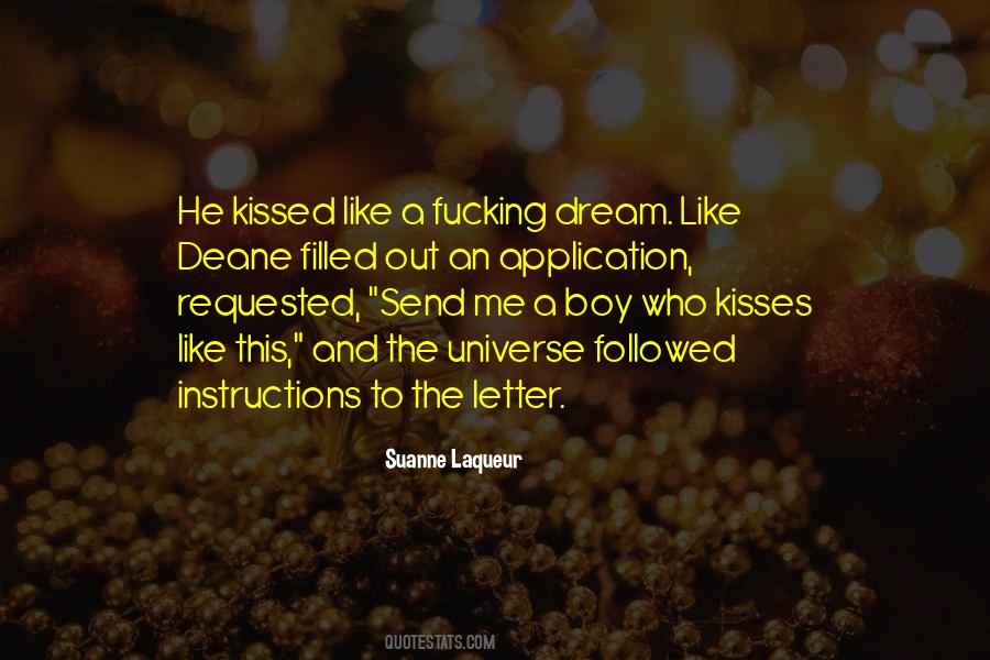 Quotes About A Dream Boy #1482353