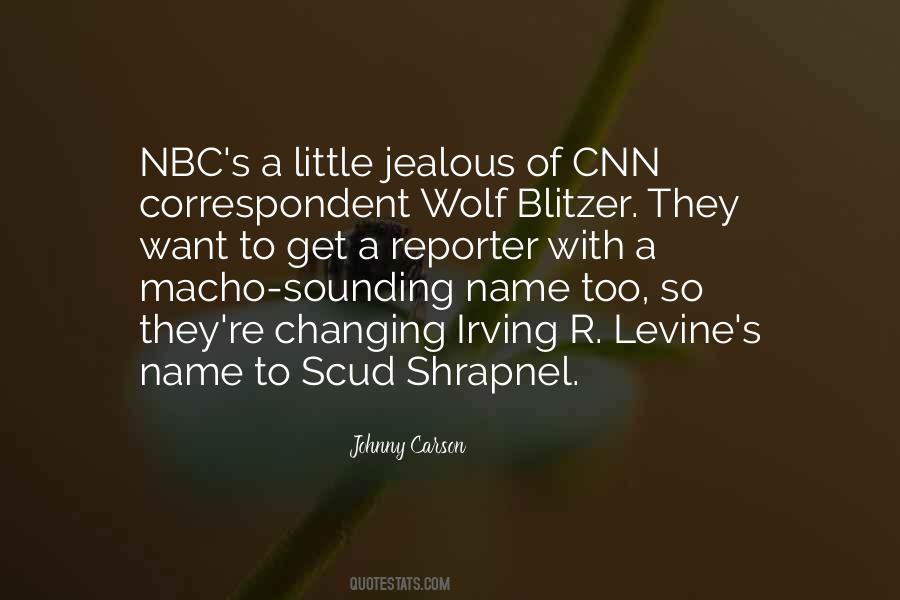 Blitzer Quotes #189590