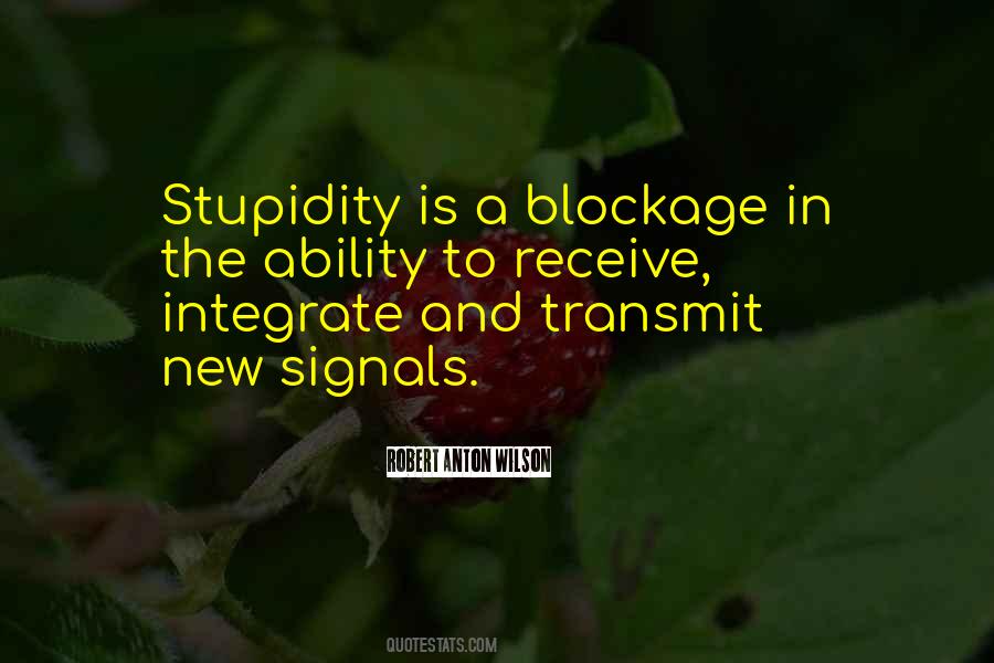 Blockage Quotes #1050341