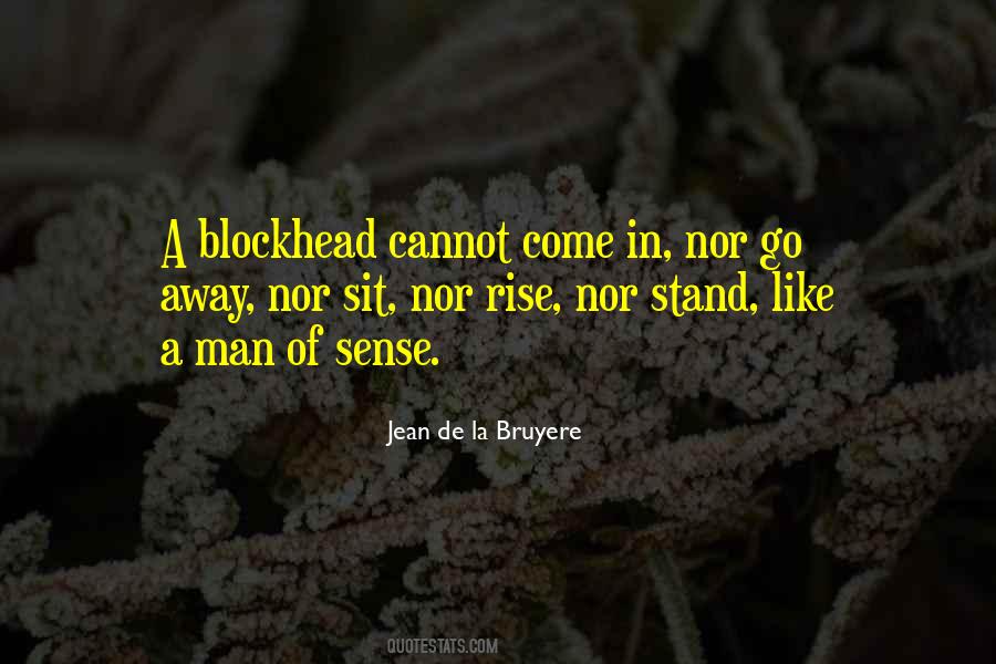 Blockhead Quotes #323677