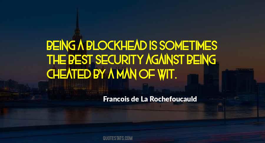 Blockhead Quotes #433429