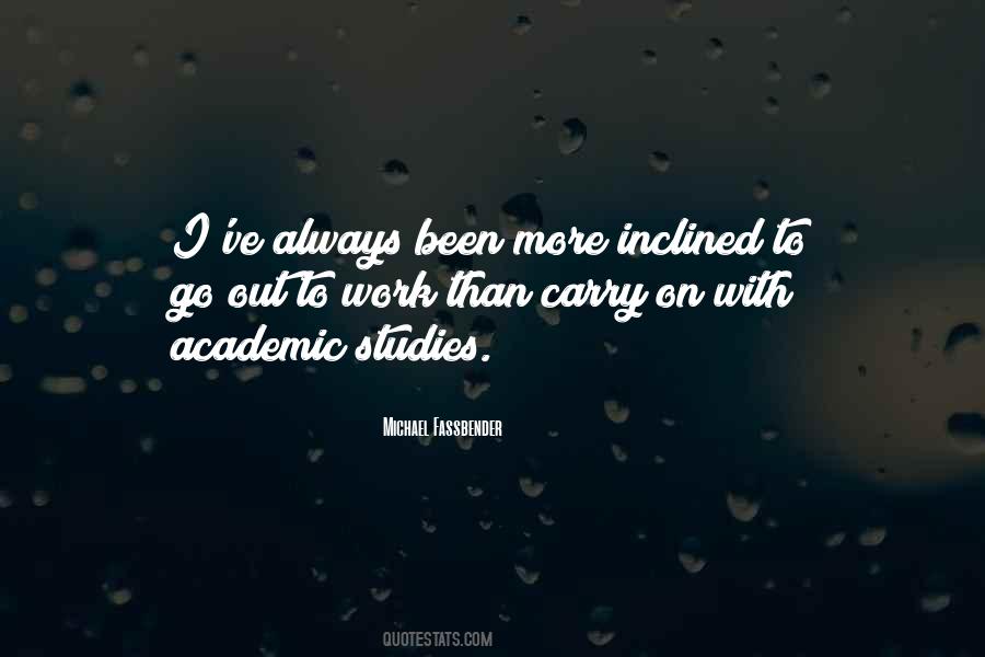 Quotes About Studies #1168554