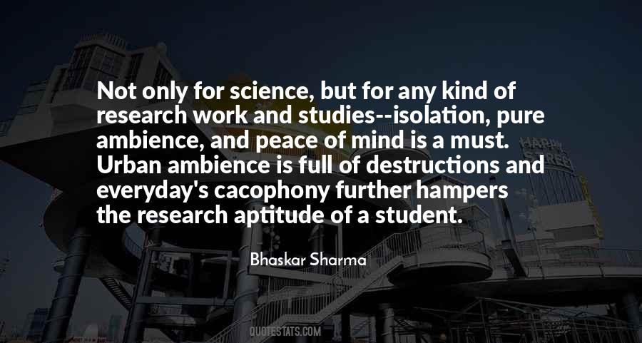 Quotes About Studies #1797384