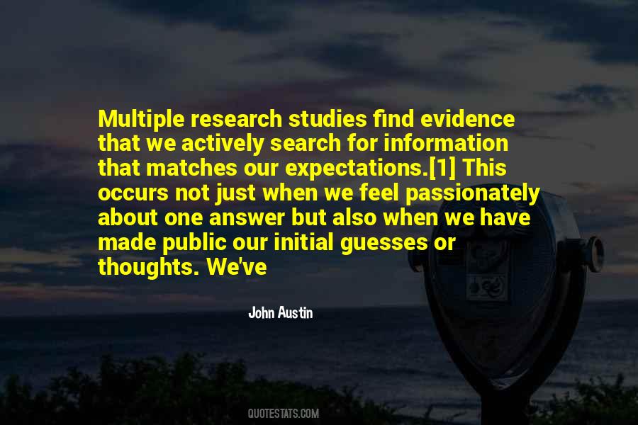 Quotes About Studies #1873289