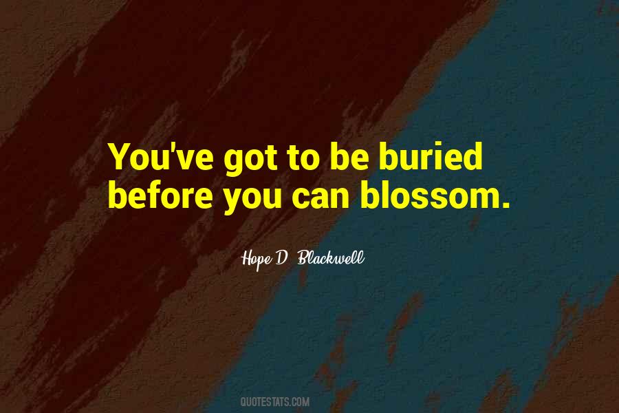 Blossom'd Quotes #837170