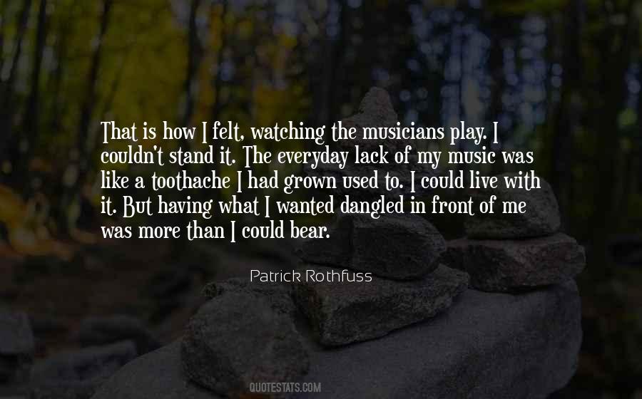 Quotes About Live Music #226286