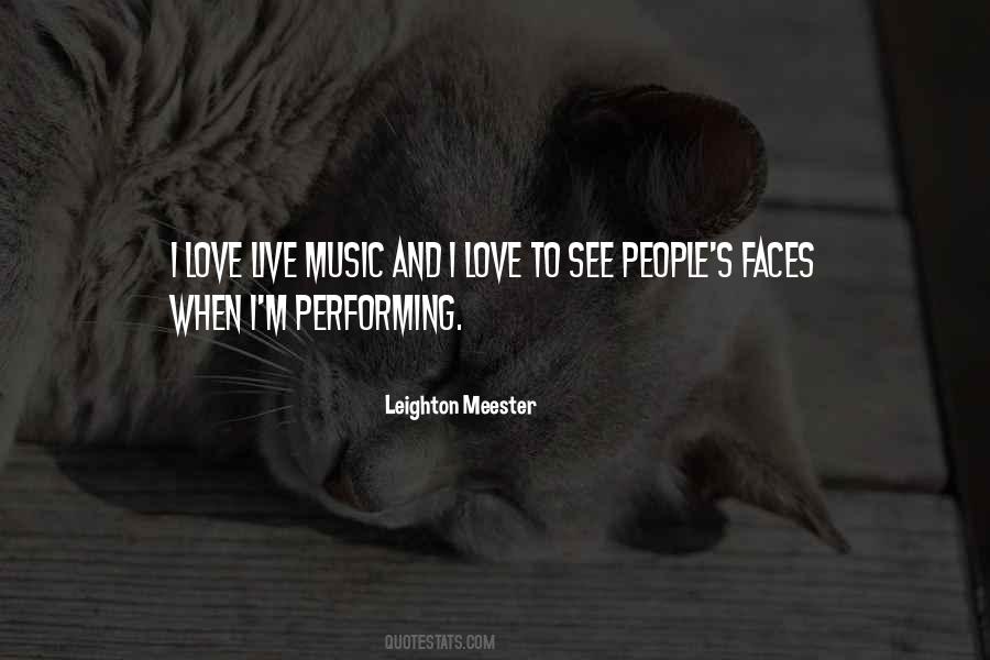 Quotes About Live Music #591224