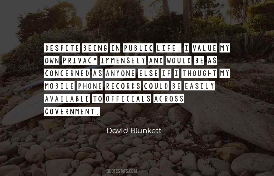 Blunkett Quotes #1553880