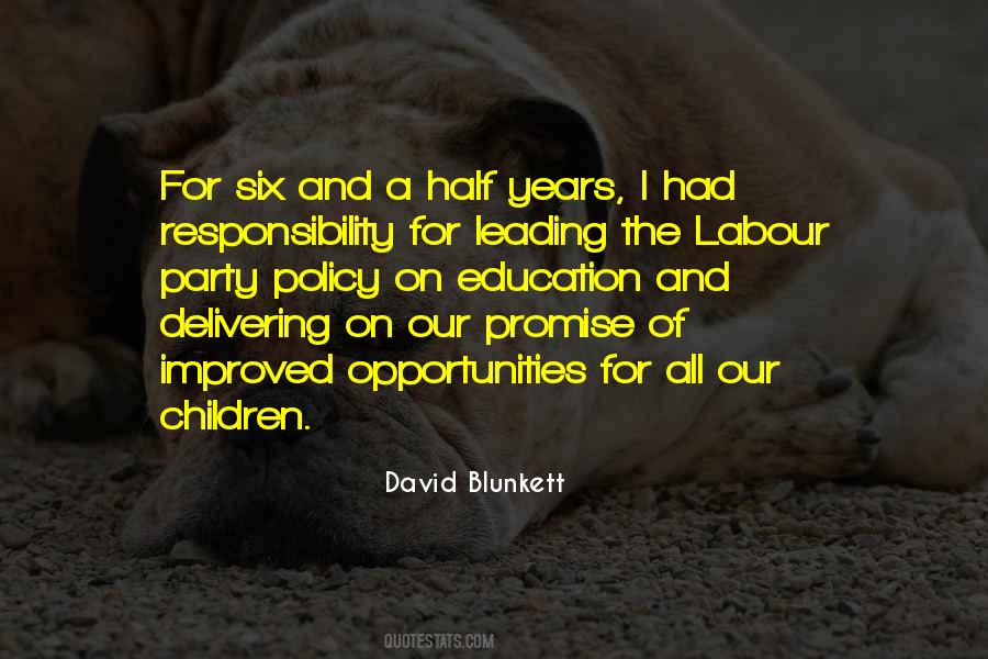 Blunkett's Quotes #113100