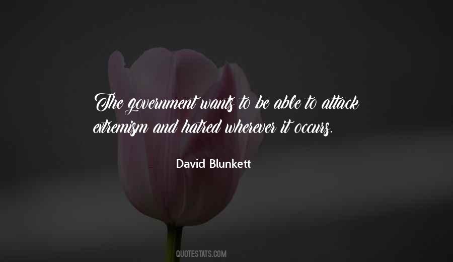 Blunkett's Quotes #575365