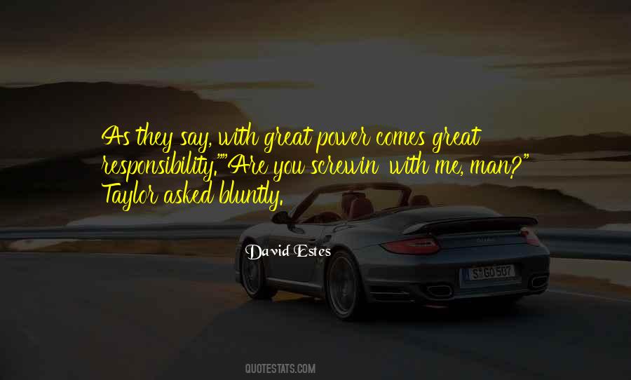 Bluntly Quotes #1441353