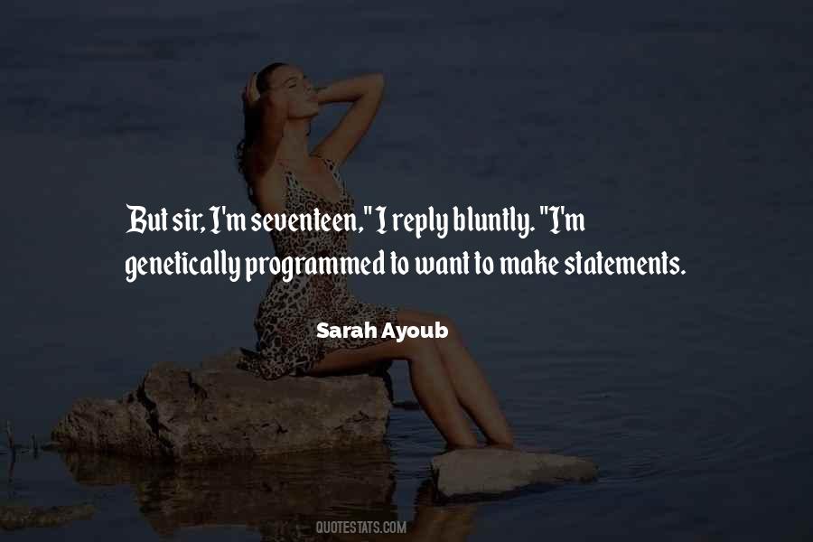 Bluntly Quotes #530878