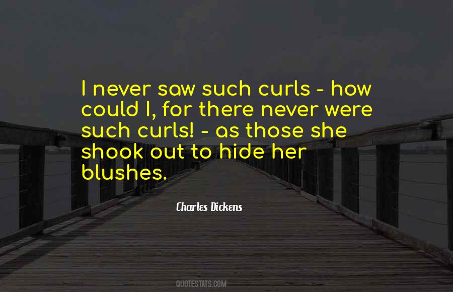 Blushes Quotes #1359240