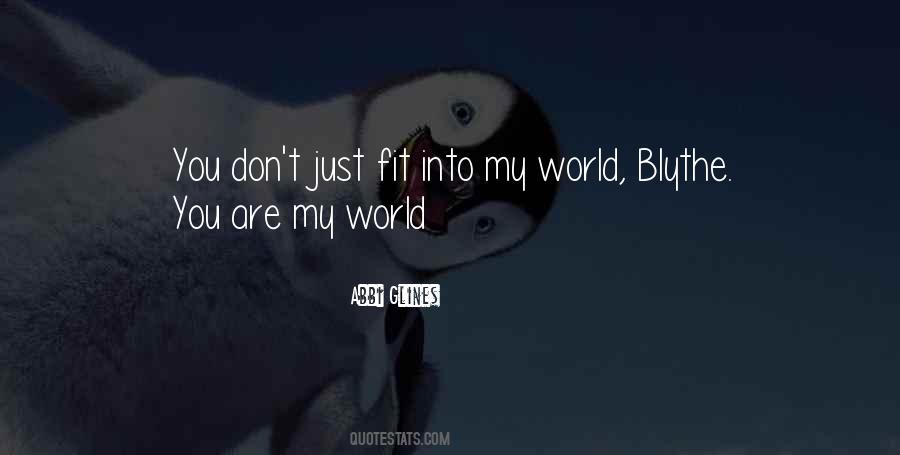 Blythe's Quotes #382972