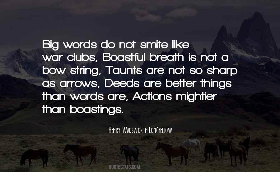 Boastings Quotes #705497