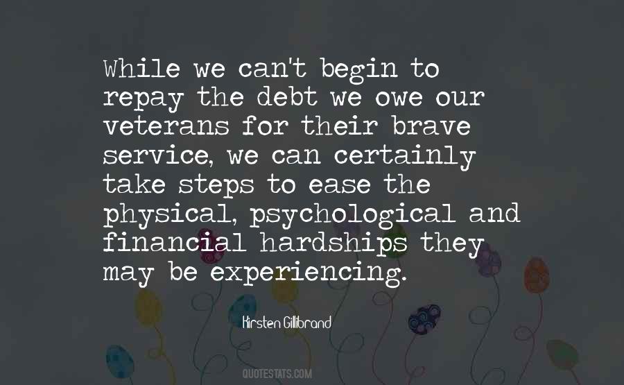 Quotes About Financial Hardships #1786976