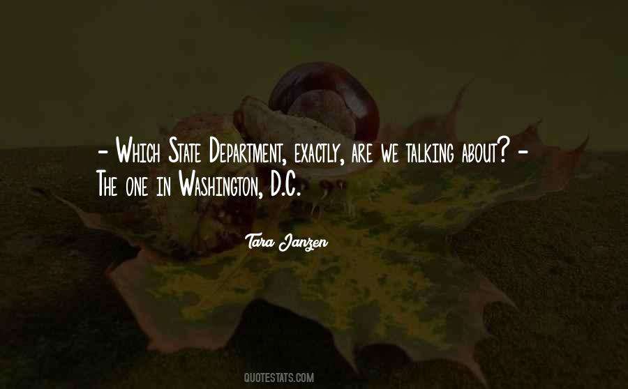 Quotes About D.c #981836