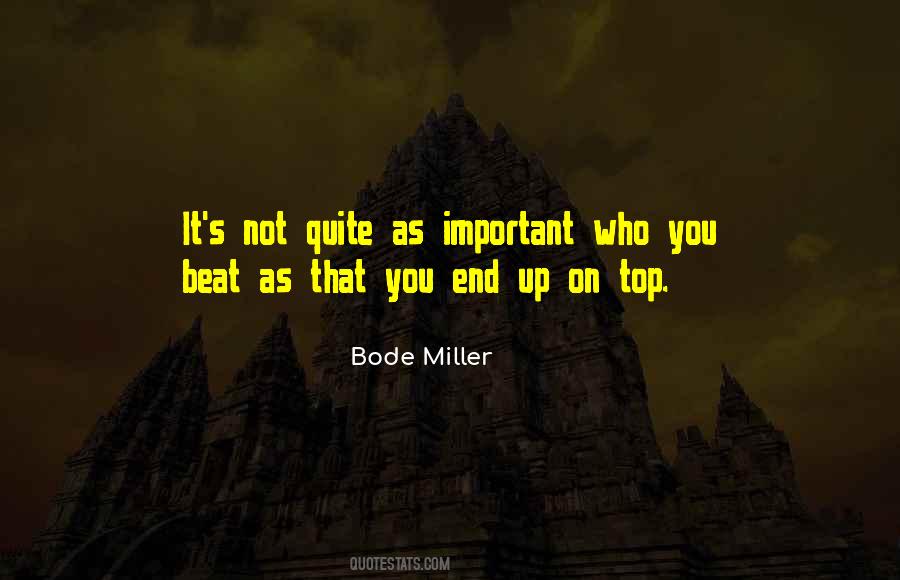 Bode Quotes #620192