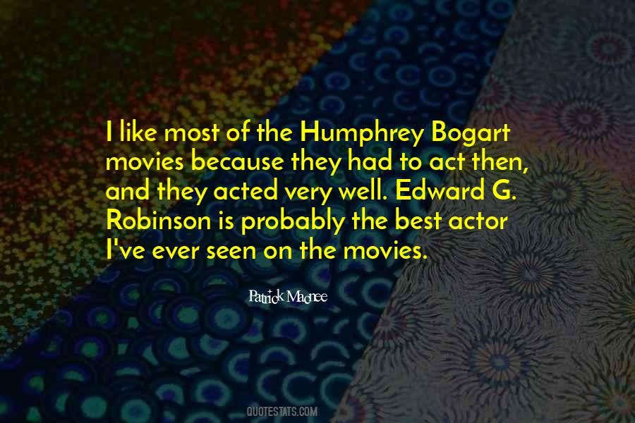 Bogart's Quotes #1175352