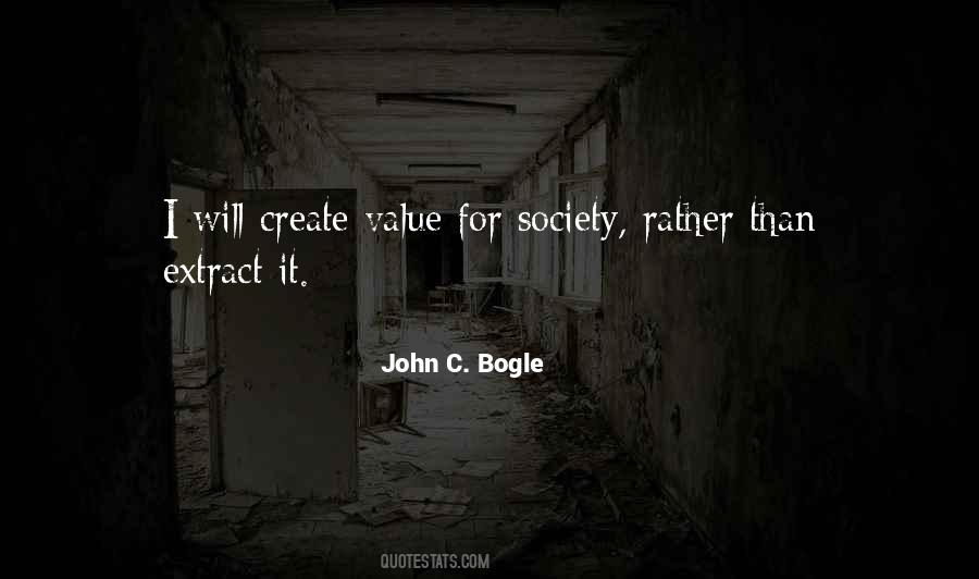 Bogle's Quotes #1018717