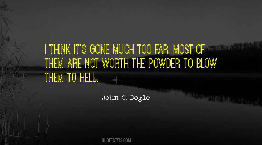 Bogle's Quotes #1665954