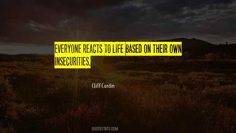 Quotes About Insecurities #1166397