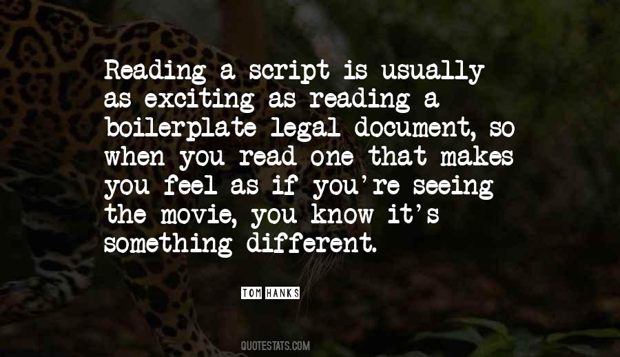 Boilerplate Quotes #96992