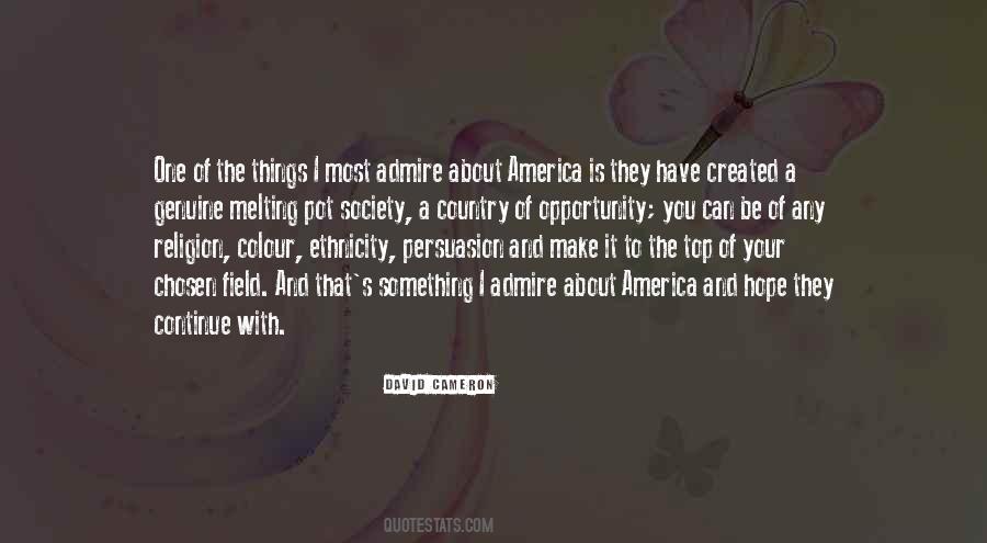 Quotes About America Melting Pot #1015661