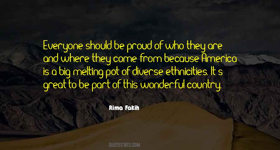 Quotes About America Melting Pot #152104