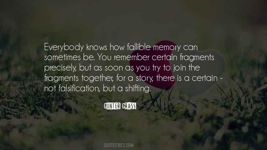 Quotes About Falsification #940627