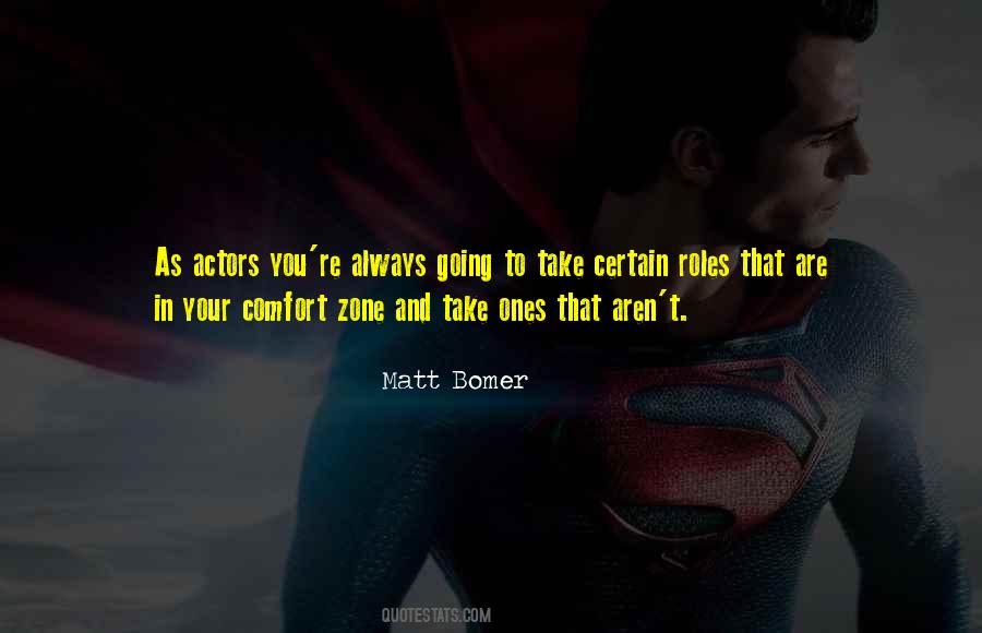 Bomer Quotes #1025247