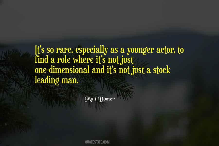 Bomer Quotes #1582499